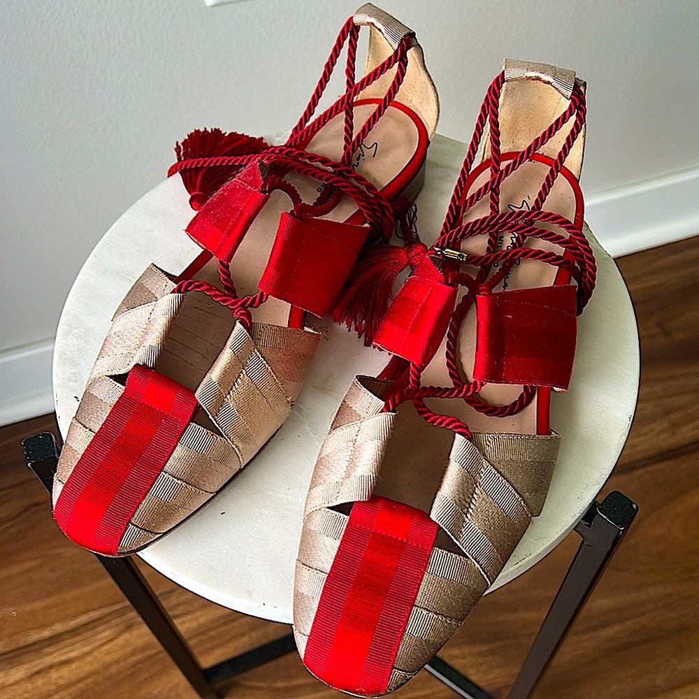Emporio Armani sandals with tassels
